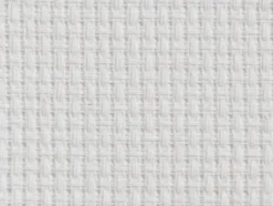 Aidastoff fint perlehvit