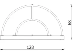 A4K fotballmål lite