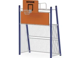 A4K fotballmål med basketballkurv