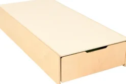 Akustikk lekepodie med uttrekkbar seng