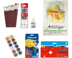 Akvarellmaling temapakke