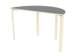 Alba laminatbord halvrundt blå F7851