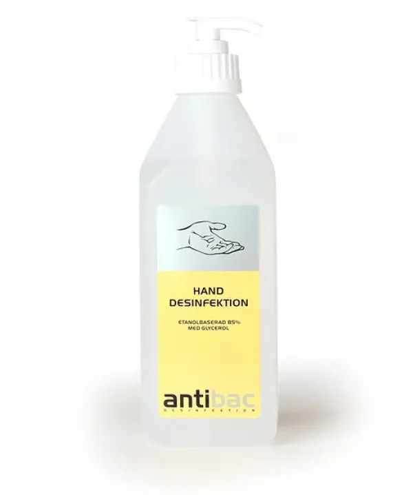 Antibac med trykkpumpe 600 ml