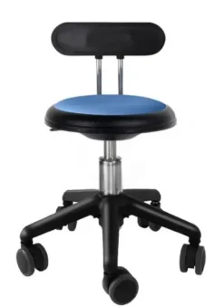 Ava pedagogstol med rygg blå