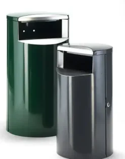 Avfallsdunk 60 l grønn RAL 6012