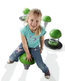 Balanse sopp med fjær