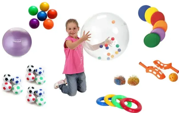 Ball- og kasteaktiviteter