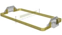 Ballbinge Ace Arena 11 x 22 meter