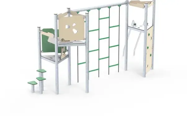 Baxter klatrenett med glidestenger