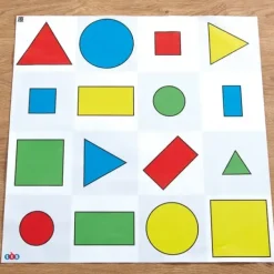 Bee-Bot og Blue-Bot matte farg og form