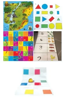 Bee-Bot og Blue-Bot matte pakke