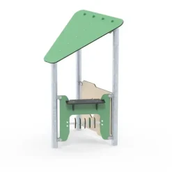 Ben lite lekehus med lekepanel