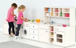 Bianca lekekjøkken komplett uten sokkel