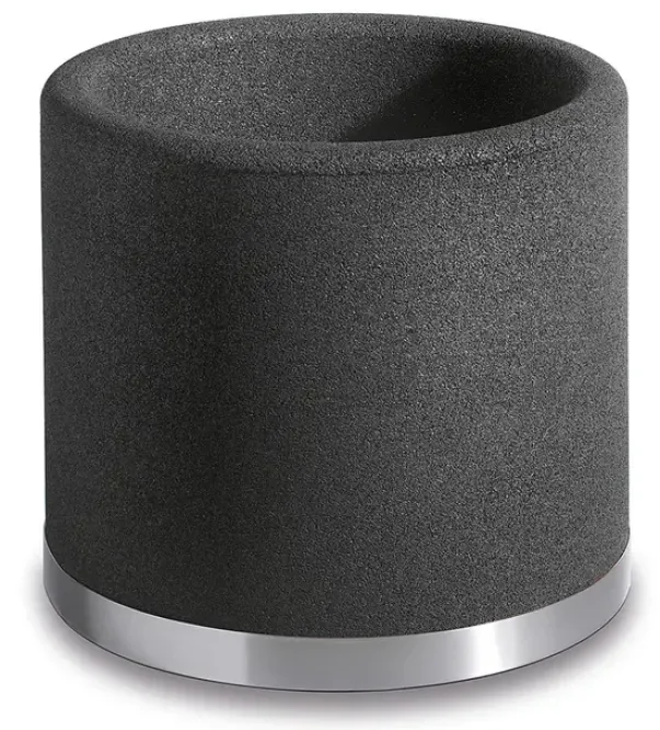 Blomsterkrukke antrasittgrå