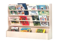 Bokhylle med bokkasse