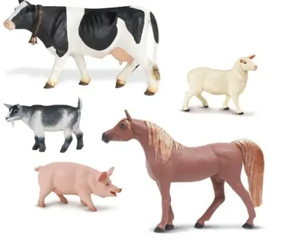 Bondegårdsdyr liten mix