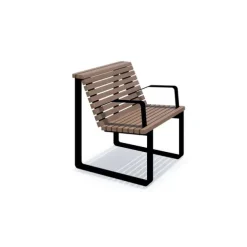 Brenna stol med armlener