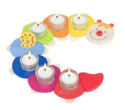 Bursdagslarven til 6 telys