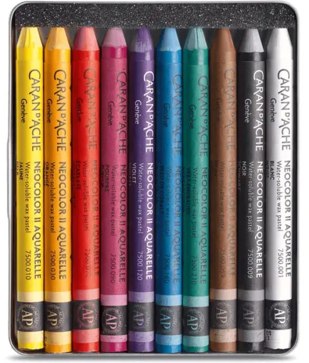 Caran d'Ache Neocolor ll akvarell