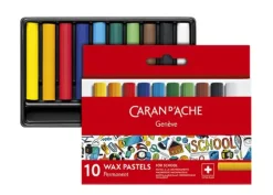 Caran d'Ache voksfargestifter