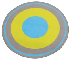 Circle leketeppe rund