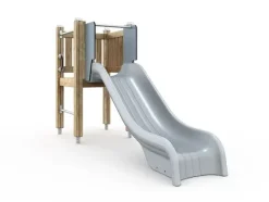 Clover plattform med sklie