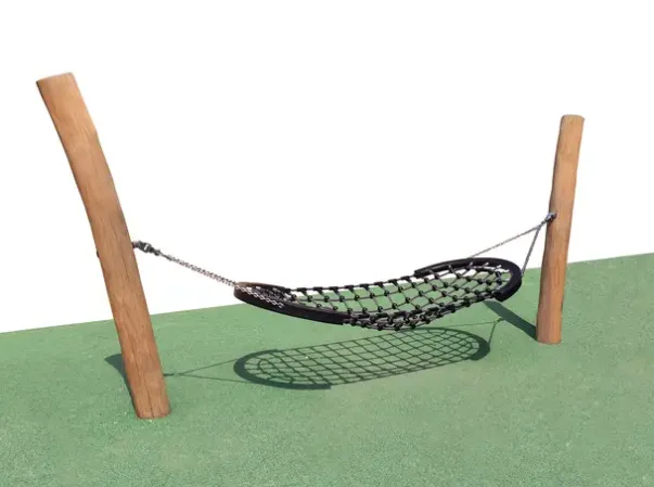 Core hengekøye med stolper i robinia