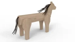 Core hest lekeskulptur