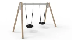 Core robinia huske med ståloverligger