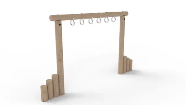 Core robiniastativ m/hångrep og oppgang