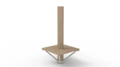 Core robiniastokk med benk