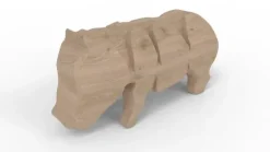 Core villsvin lekeskulptur