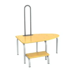 Den halve påkledningsbenk