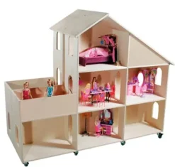 Dukkehus villa på hjul