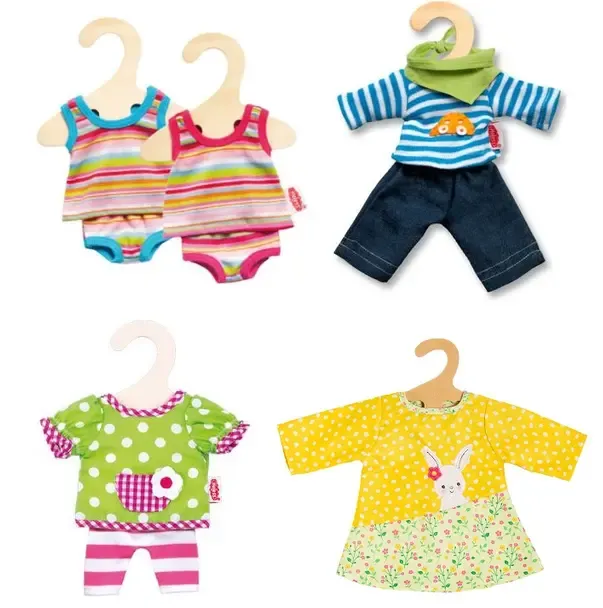 Dukkeklær pakke 21 cm