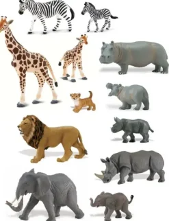 Dyr på savannen mix