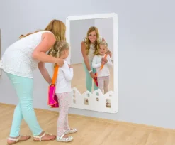 Educasa speilby hvit