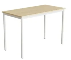 Elevbord Combi Bjørk/Hvit