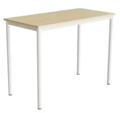 Elevbord Combi Bjørk/Hvit