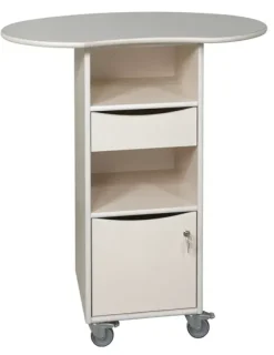 Ergonomisk innskrivningspult rød