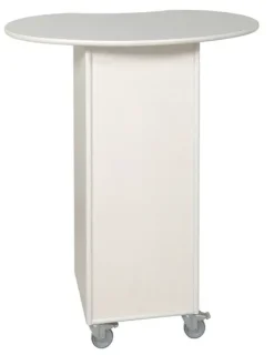 Ergonomisk innskrivningspult rød