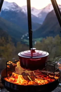 Espegard bålpanne med stativ