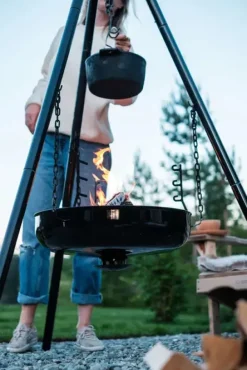 Espegard bålpanne med stativ