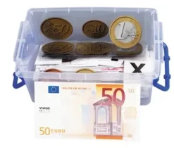 Euro for tavle magnetiske