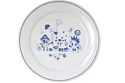 Fantasi flat tallerken