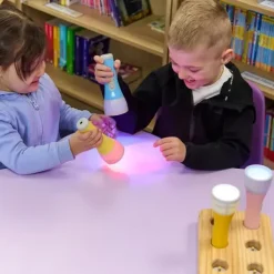 Fargeskiftende lommelykter