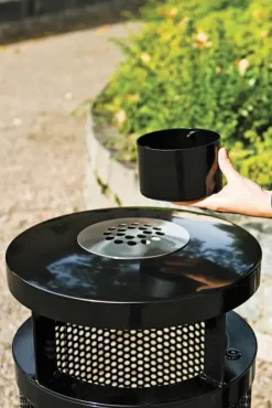 Felix Avfallsdunk 70 L m/ askebeger