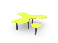 Finno ABC Sandbord Nico med 3 stoler