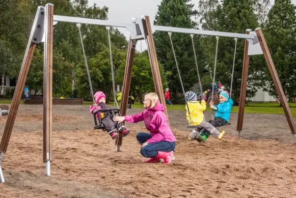 Finno huskestativ lavt for 3 husker