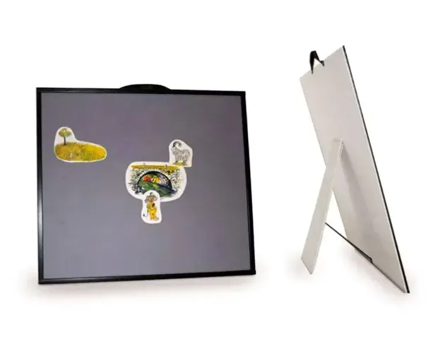 Flanellograf med ben